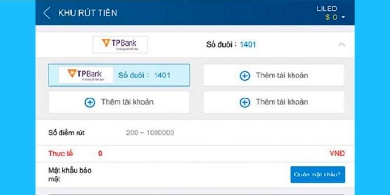 Hướng dẫn quy trình rút tiền Kubet77 cụ thể 